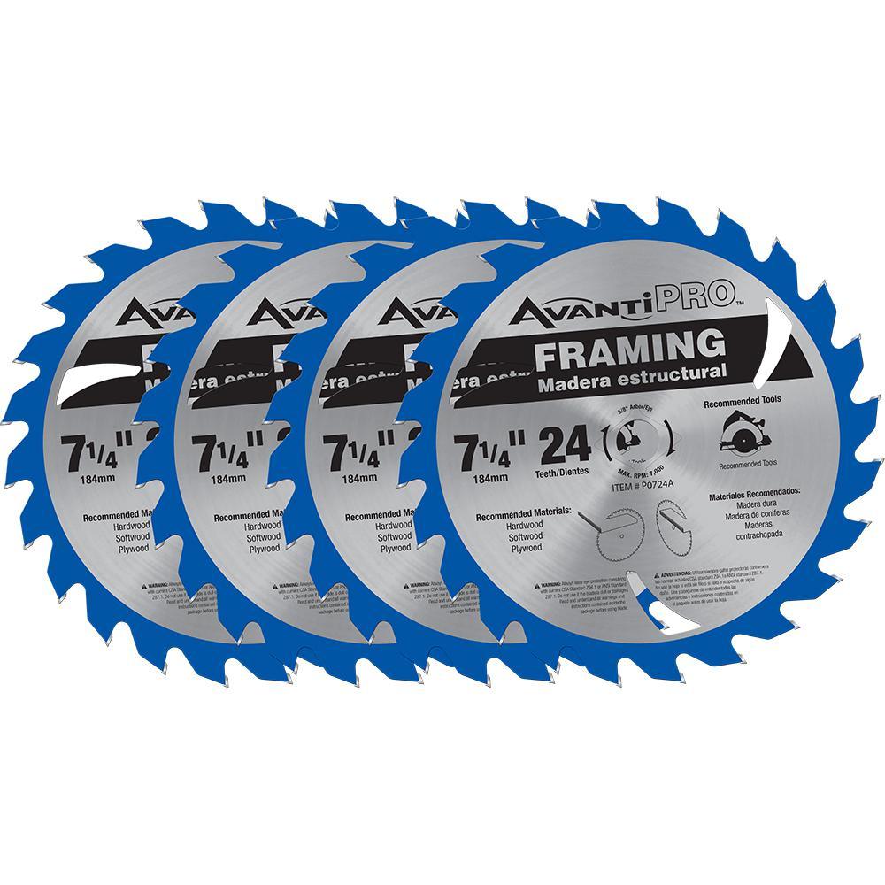 5-1/2 in. x 24-Teeth Framing Saw Blade - Super Arbor