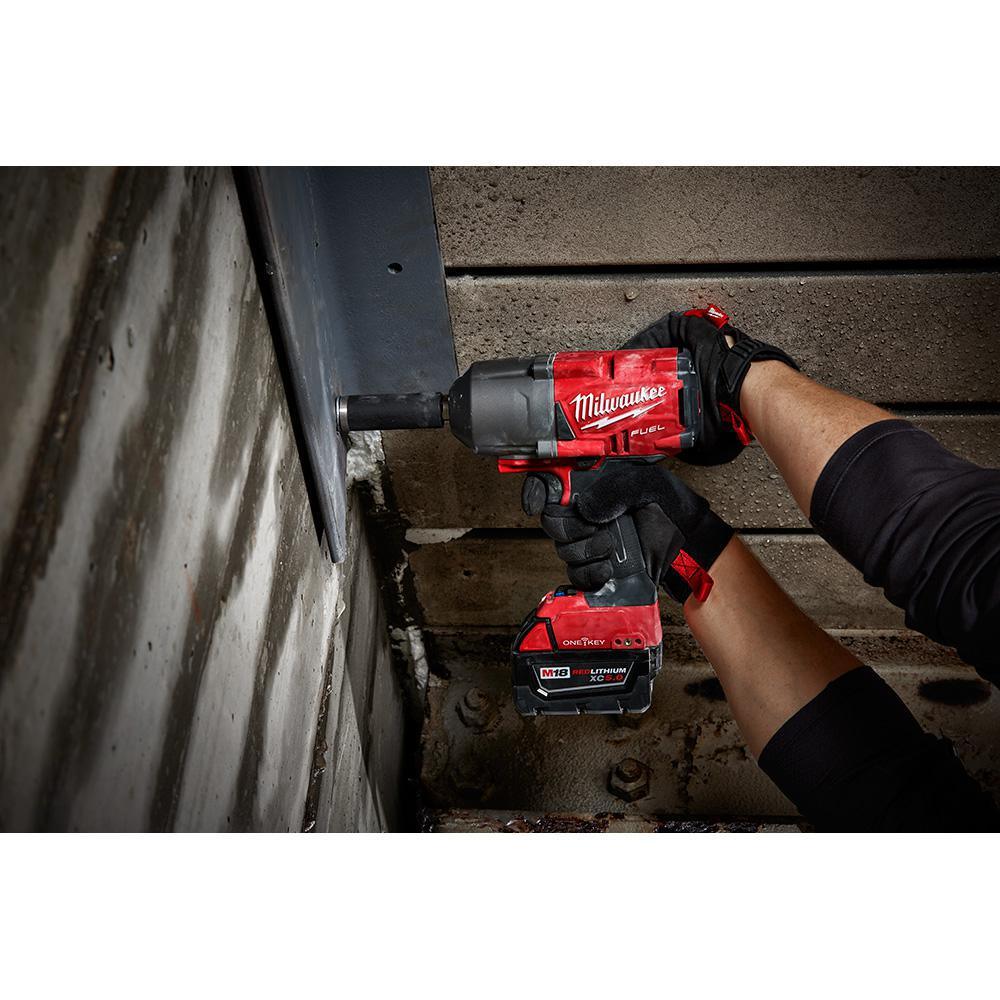 M18 FUEL 18-Volt Lithium-Ion Brushless Cordless Hammer Drill/ 3/4 in. Impact Wrench/ Impact Driver Combo Kit (3-Tool) - Super Arbor