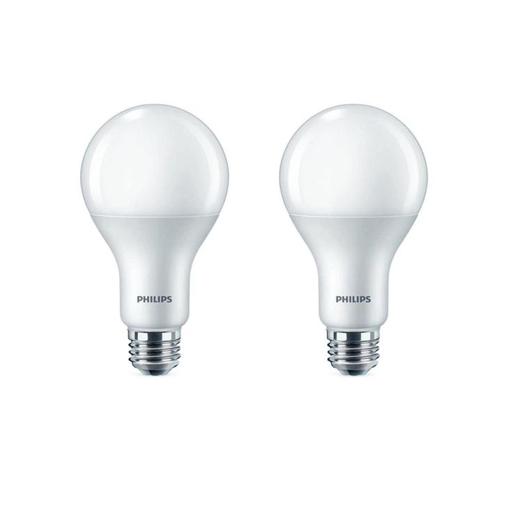 Philips 75-Watt Equivalent A21 Dimmable Energy Saving LED Light Bulb Daylight (5000K) (8-Pack)