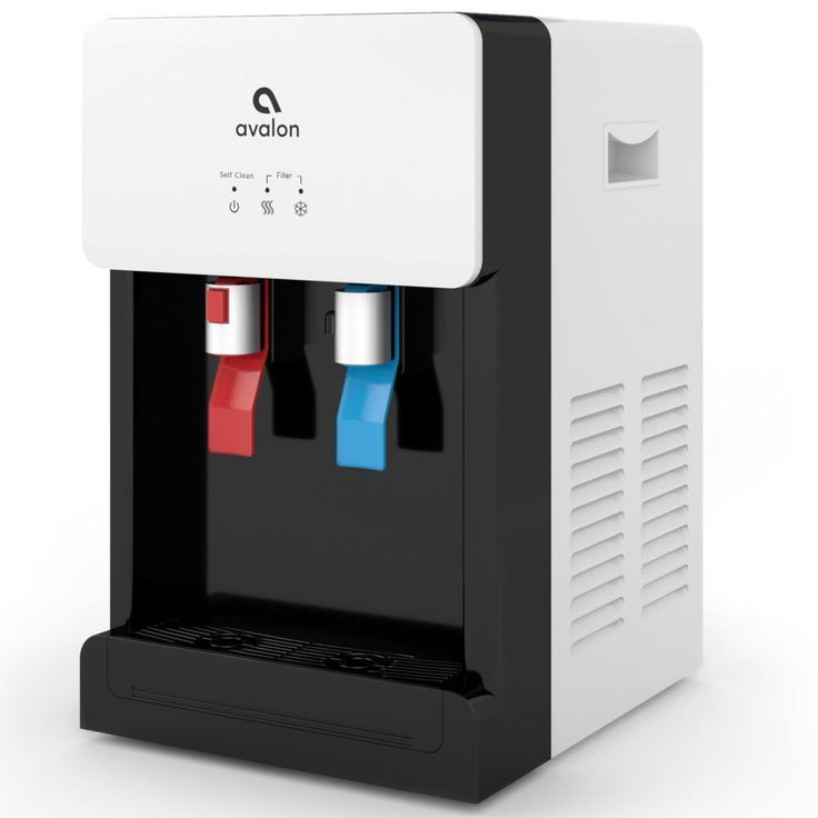 Countertop Self Cleaning Touchless Bottle less Water Cooler Dispenser, Hot/Cold Water, NSF/UL/Energy Star, White