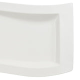 NewWave White Porcelain 19.5 in. Rectangular Platter