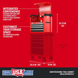 CRAFTSMAN 2000 Series 26-in W x 24.7-in H 4-Drawer Steel Tool Chest (Red)