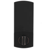 Defiant Hubspace Aged Bronze Round Biometric Fingerprint Electronic Touchpad Deadbolt