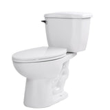 60 in. Walk-In Non-Whirlpool Bathtub in White with 1.28 GPF Single Flush Toilet - Super Arbor