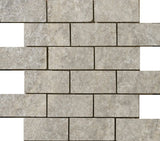 Emser ANCIENT TUMBLED Silver Natural Stone Travertine Border Tile (12-in x 12-in)