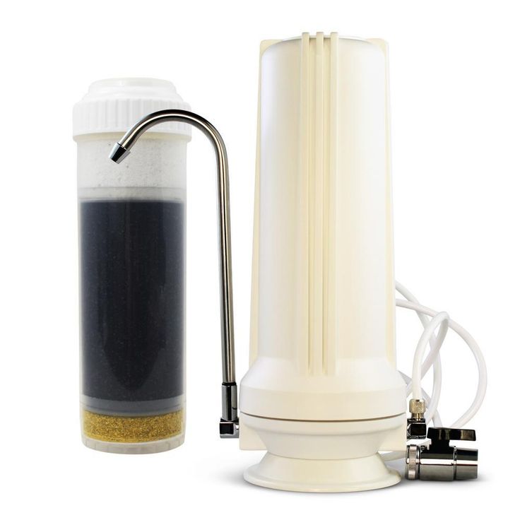 Premium 7-Stage Counter Top Water Filtration System in Clear