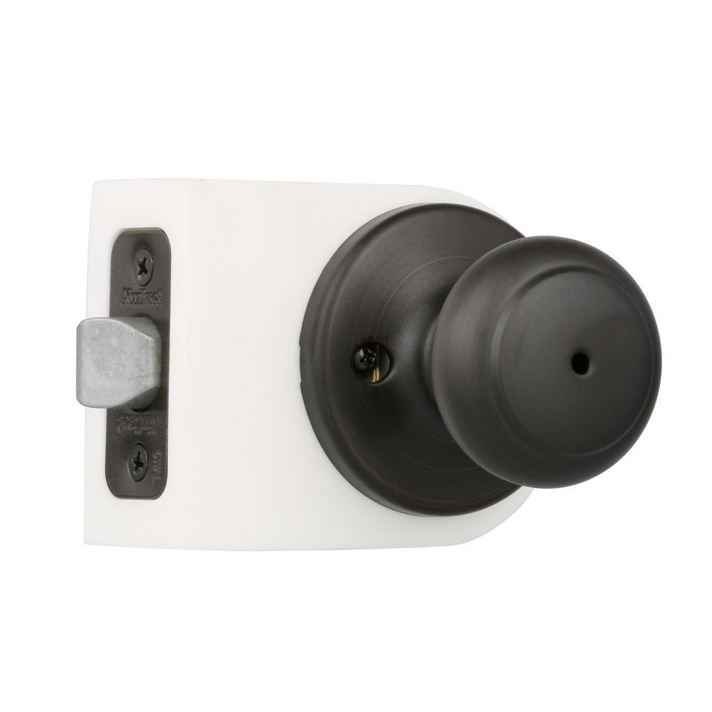 Cove Venetian Bronze Privacy Bed/Bath Door Knob - Super Arbor