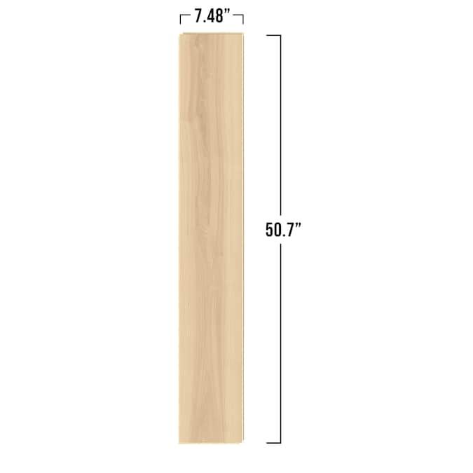 STAINMASTER PetProtect Mountain Laurel Maple 12-mm T x 7-1/2-in W x 50-in L Waterproof Wood Plank Laminate Flooring (23.69-sq ft / Carton)
