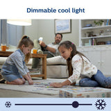 Daylight A19 LED 60-Watt Equivalent Dimmable Smart Wi-Fi Wiz Connected Wireless Light Bulb (2-Pack) - Super Arbor