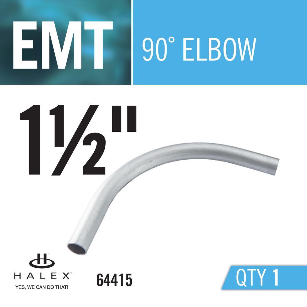 1-1/2 in. 90-Degree Electric Metallic Tube (EMT) Elbow - Super Arbor