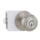 Hartford Satin Nickel Keyed Entry Door Knob