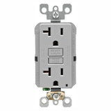 20 Amp Self-Test SmartlockPro Slim GFCI Duplex Outlet, White (3-Pack) - Super Arbor