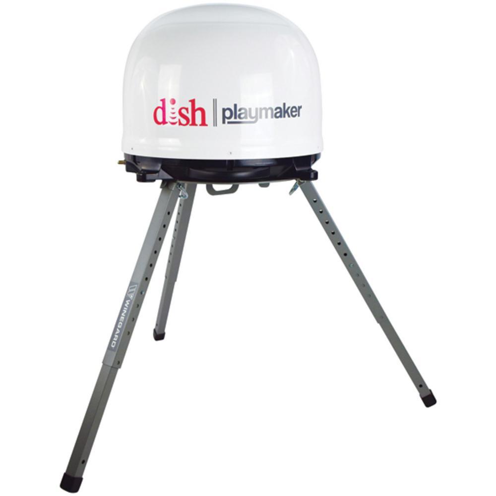 Playmaker Satellite Antenna with DISH Wally HD Receiver - Super Arbor