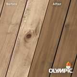 Olympic Maximum 5 gal. Teak Semi-Transparent Exterior Stain and Sealant in One - Super Arbor