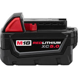 M18 18-Volt Lithium-Ion Cordless Hackzall Reciprocating Saw W/ M18 Starter Kit W/ (1) 5.0Ah Battery and Charger
