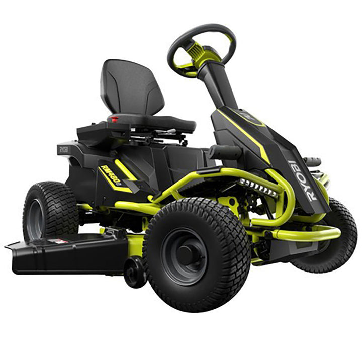 RYOBI 38 in. 100 Ah Battery Electric Rear Engine Riding Lawn Mower