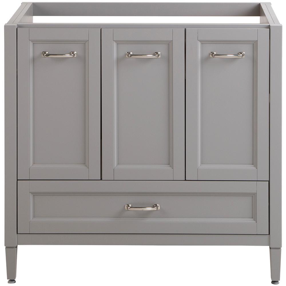 Claxby 48 in. W x 34 in H x 22 in. D Bath Vanity Cabinet Only in Cream - Super Arbor