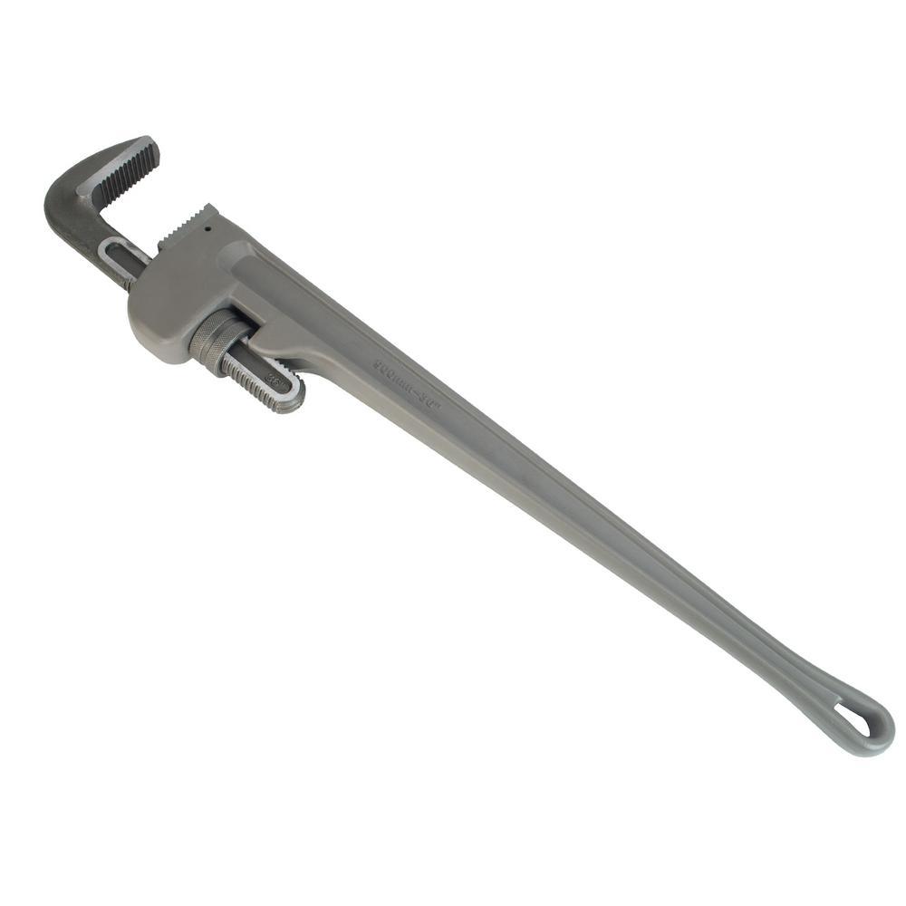 36 in. Aluminum Straight Pipe Wrench - Super Arbor