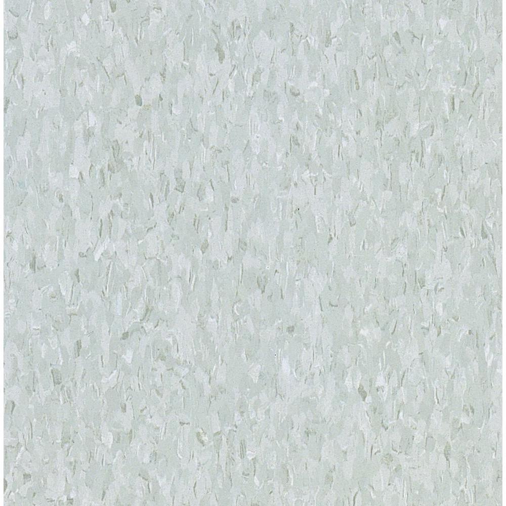 Armstrong Imperial Texture VCT 12 in. x 12 in. White Out Standard Excelon Commercial Vinyl Tile (45 sq. ft. / case) - Super Arbor