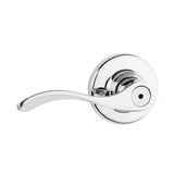 Balboa Satin Nickel Privacy Bed/Bath Door Lever - Super Arbor
