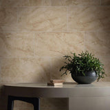Cancun Beige 12 in. x 24 in. Glazed Ceramic Floor and Wall Tile (16 sq. ft. / case)