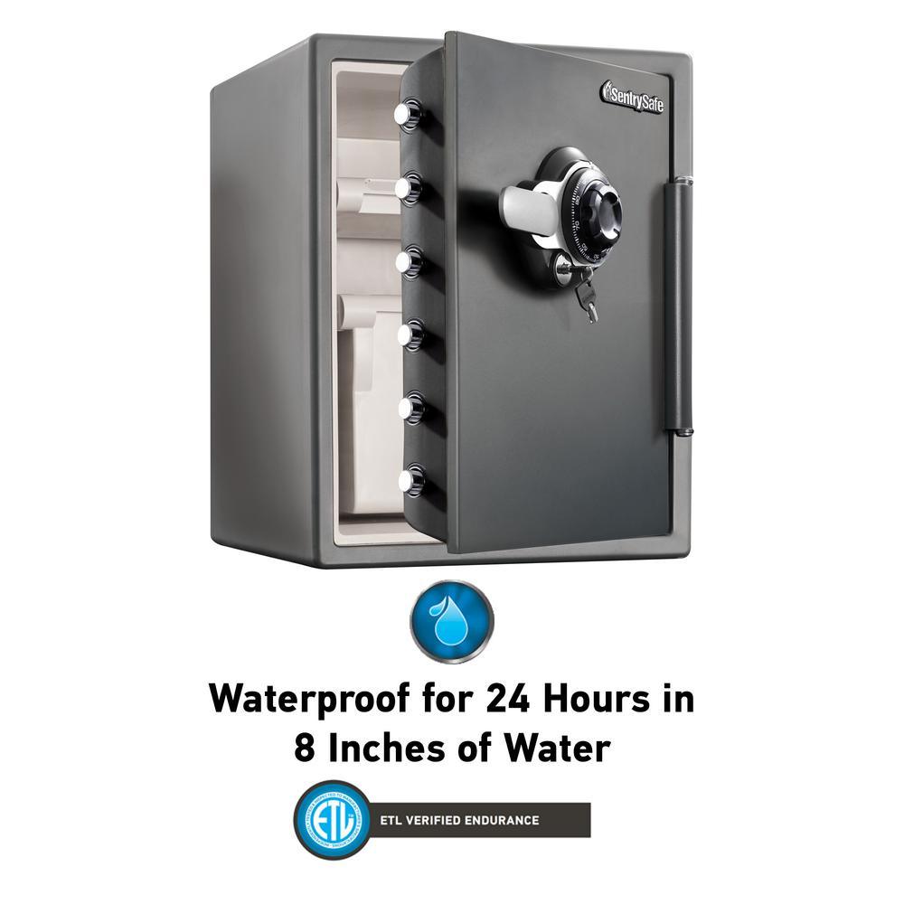 SFW205DPB 2.0 cu. ft. Fireproof Safe and Waterproof Safe with Dial Combination - Super Arbor