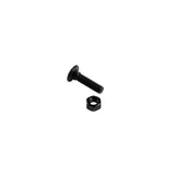 Everbilt 5/16 in. x 1-1/4 in. Galvanized Steel Black Carriage Bolt (20-Pack)