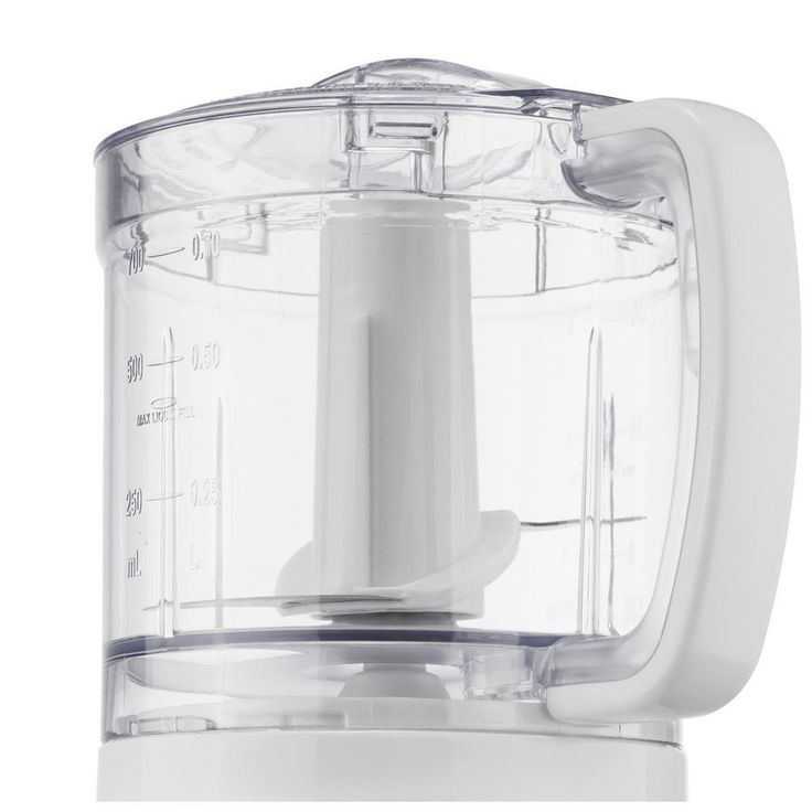 3-Cup 2-Speed White Food Processor