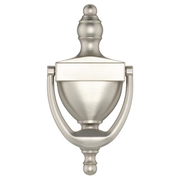 6-5/16 in. Satin Nickel Door Knocker