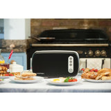 Seren 2-Slice Black Long Slot Toaster