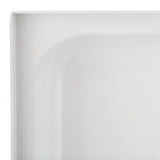 Ensemble 34 in. x 42 in. Single Threshold Shower Floor in White - Super Arbor