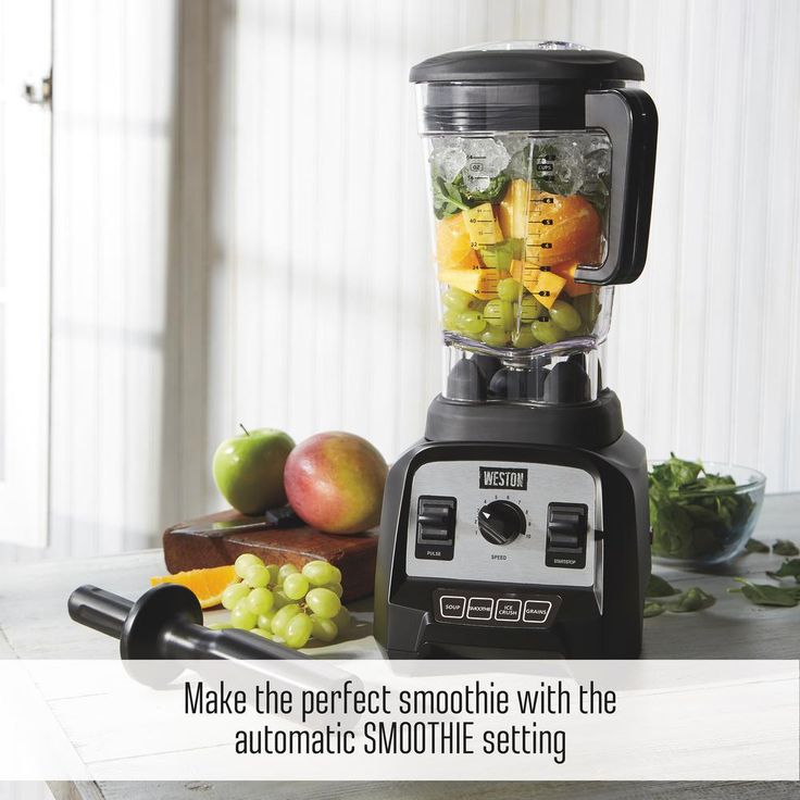 Pro Series 64 oz. 10-Speed Black Blender with 4 Preprogrammed Settings
