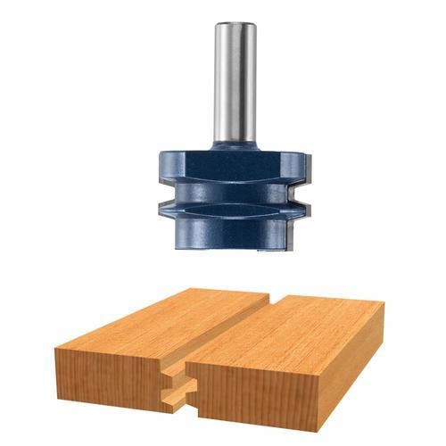 Bosch 1-7/8-in Carbide-Tipped Reversible Glue Joint Router Bit
