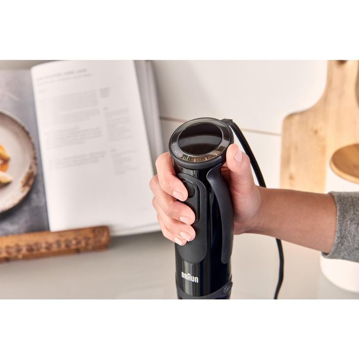 Multi Quick 5 Vario 21-Speed Black Immersion Hand Blender