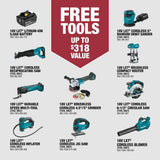 18-Volt LXT 4.0 Ah Battery and Rapid Optimum Charger Starter Pack with Bonus 18-Volt LXT Cordless Jig Saw (Tool-Only) - Super Arbor