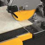 DEWALT 10-in 15-Amp Wet Tabletop Sliding Table Tile Saw