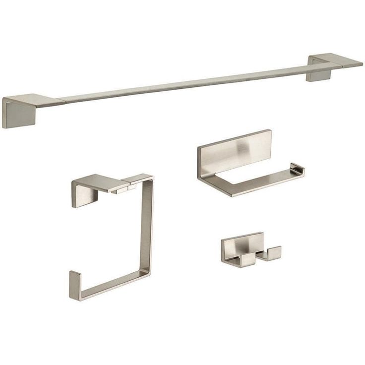DELTA 4-Piece Vero Decorative Bathroom Hardware Set