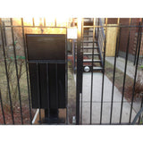 Deposit Vault with Pedestal in Black - Super Arbor