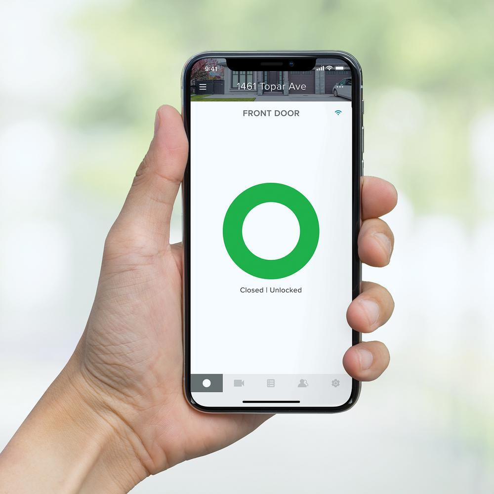 August Smart Lock Pro + Connect, Dark Gray - Super Arbor