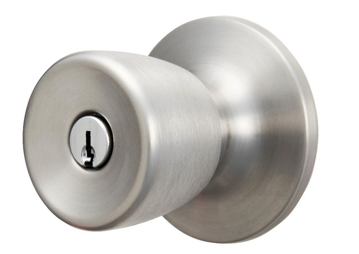 Hyper Tough Keyed Entry Tulip Style Doorknob, Stainless Steel