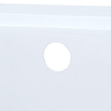 Cambridge 60 in. Left Drain Rectangular Apron Front Bathtub in White - Super Arbor