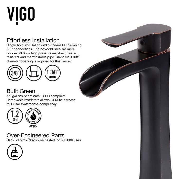 VIGO Glass Vessel Bathroom Sink in Russet and Niko Faucet Set in Antique Rubbed Bronze