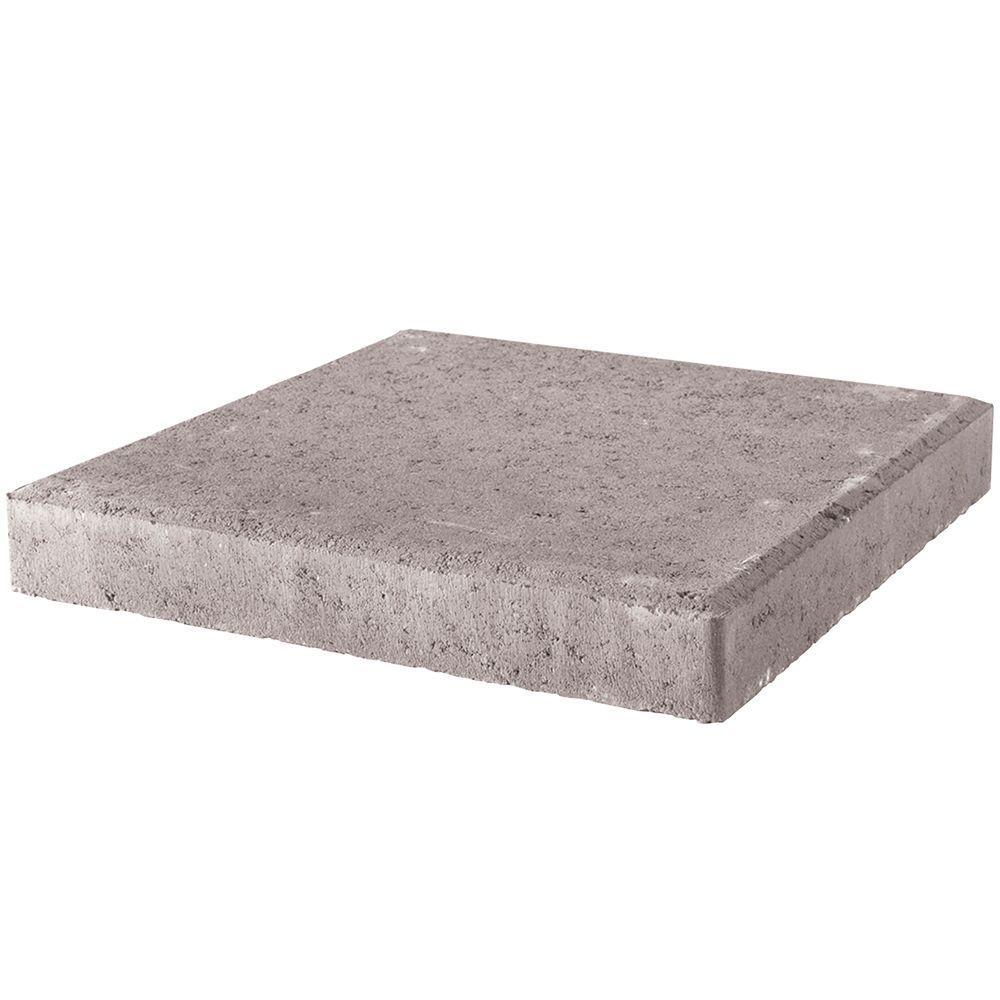 16 in. x 16 in. x 1.75 in. Yukon Square Concrete Step Stone - Super Arbor