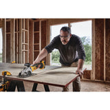 ATOMIC 20-Volt MAX Brushless 4-1/2 in. Cordless Circular Saw Kit with 5.0 Ahr Battery Pack, Charger and Bag - Super Arbor