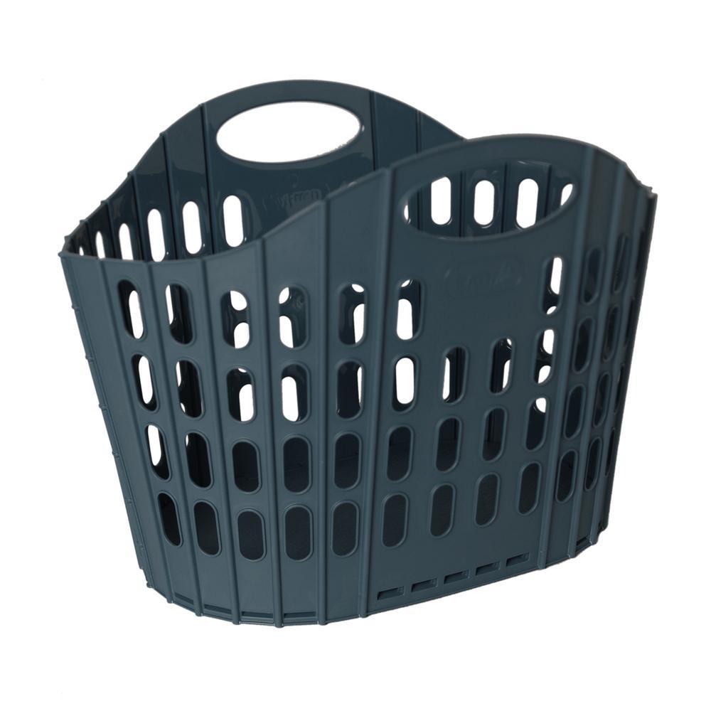 Multi-Purpose Collapsible Basket 38 l in Grey - Super Arbor