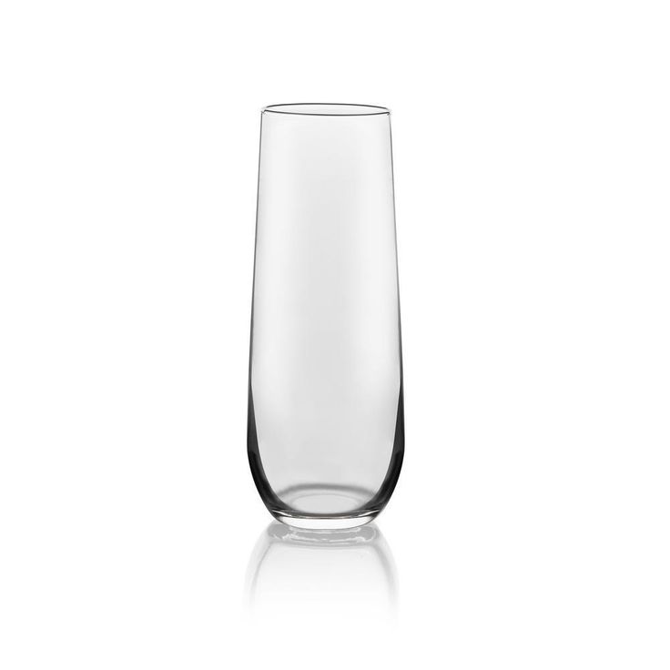 Stemless 12-piece Champagne Flute Glass Set