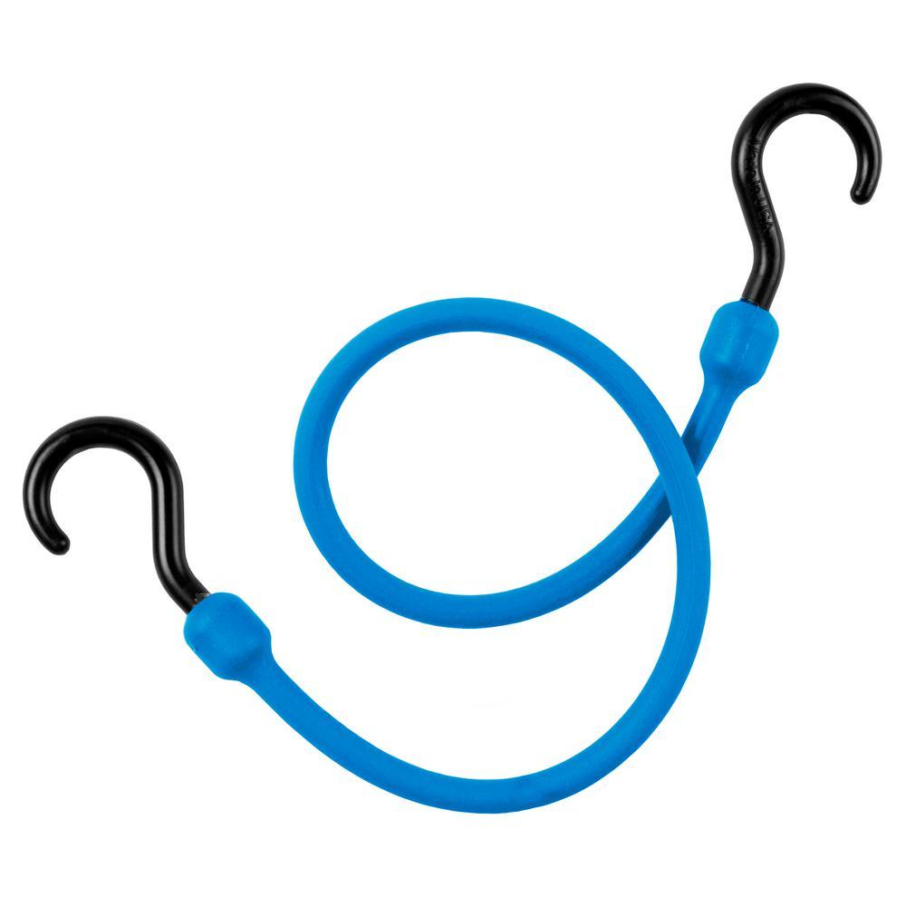 24 in. Easy Stretch Cord in Blue (4-Pack) - Super Arbor