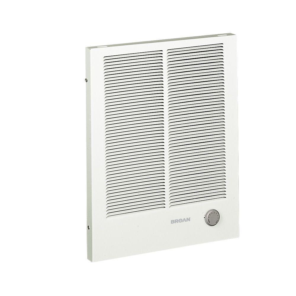 16-13/32 in. x 20-19/64 in. 3,000-Watt High-Capacity Wall Heater in White - Super Arbor
