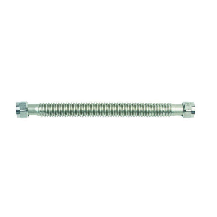 ProCoat 3/4 in. FIP x 3/4 in. FIP x 12 in. Coated Stainless Steel Water Heater Connector (3/4 in. I.D.) - Super Arbor