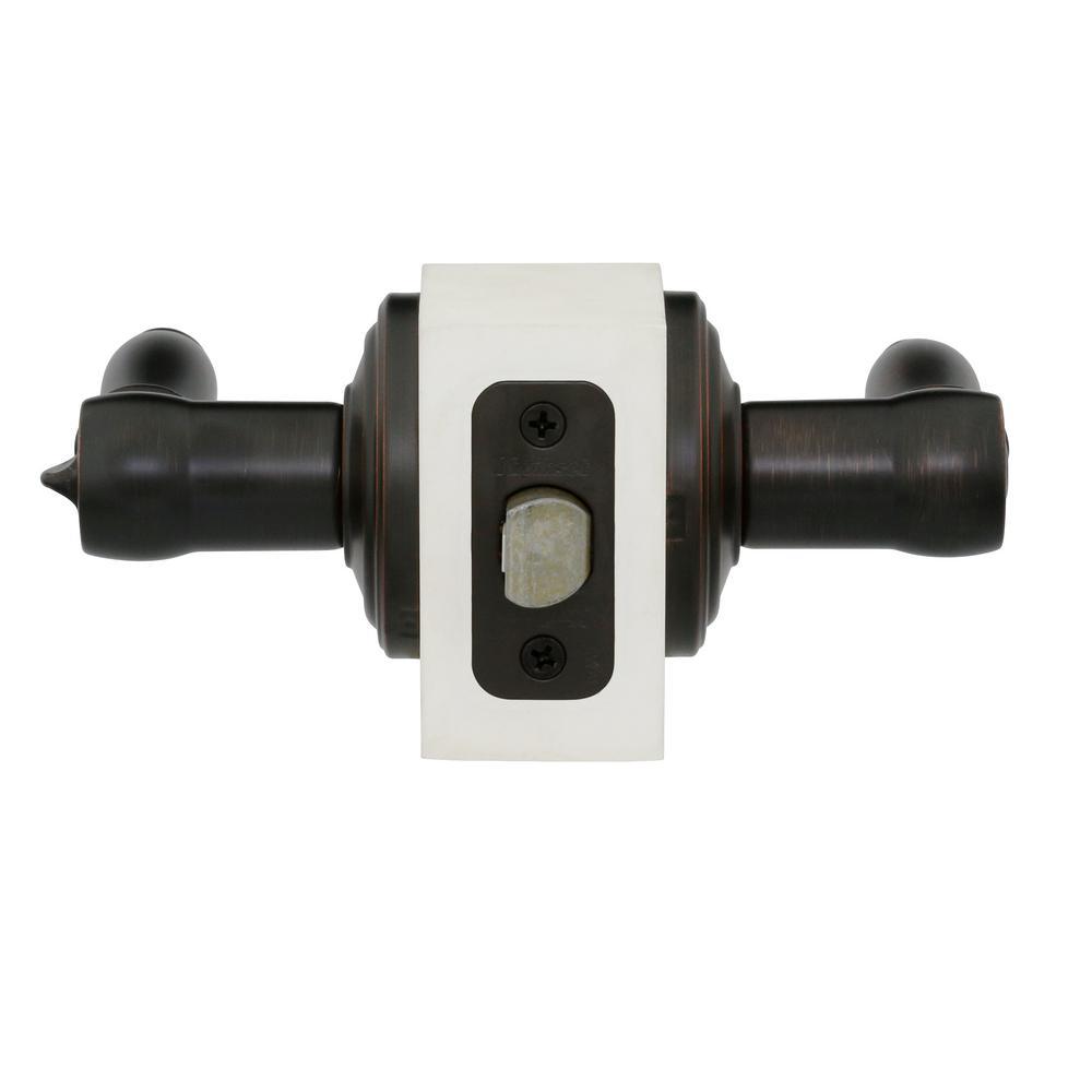 Ashfield Venetian Bronze Privacy Door Lever with Microban Antimicrobial Technology - Super Arbor